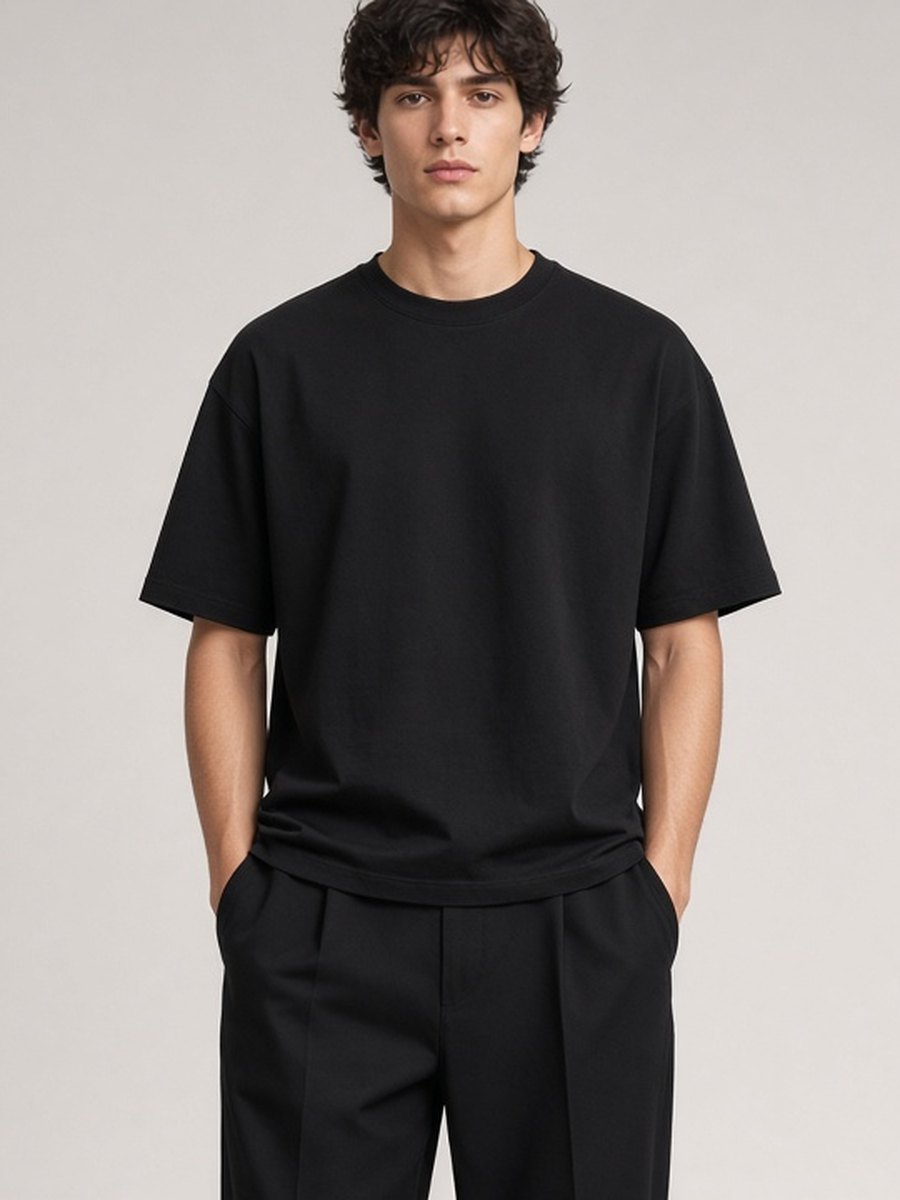 The Essential Tee on model