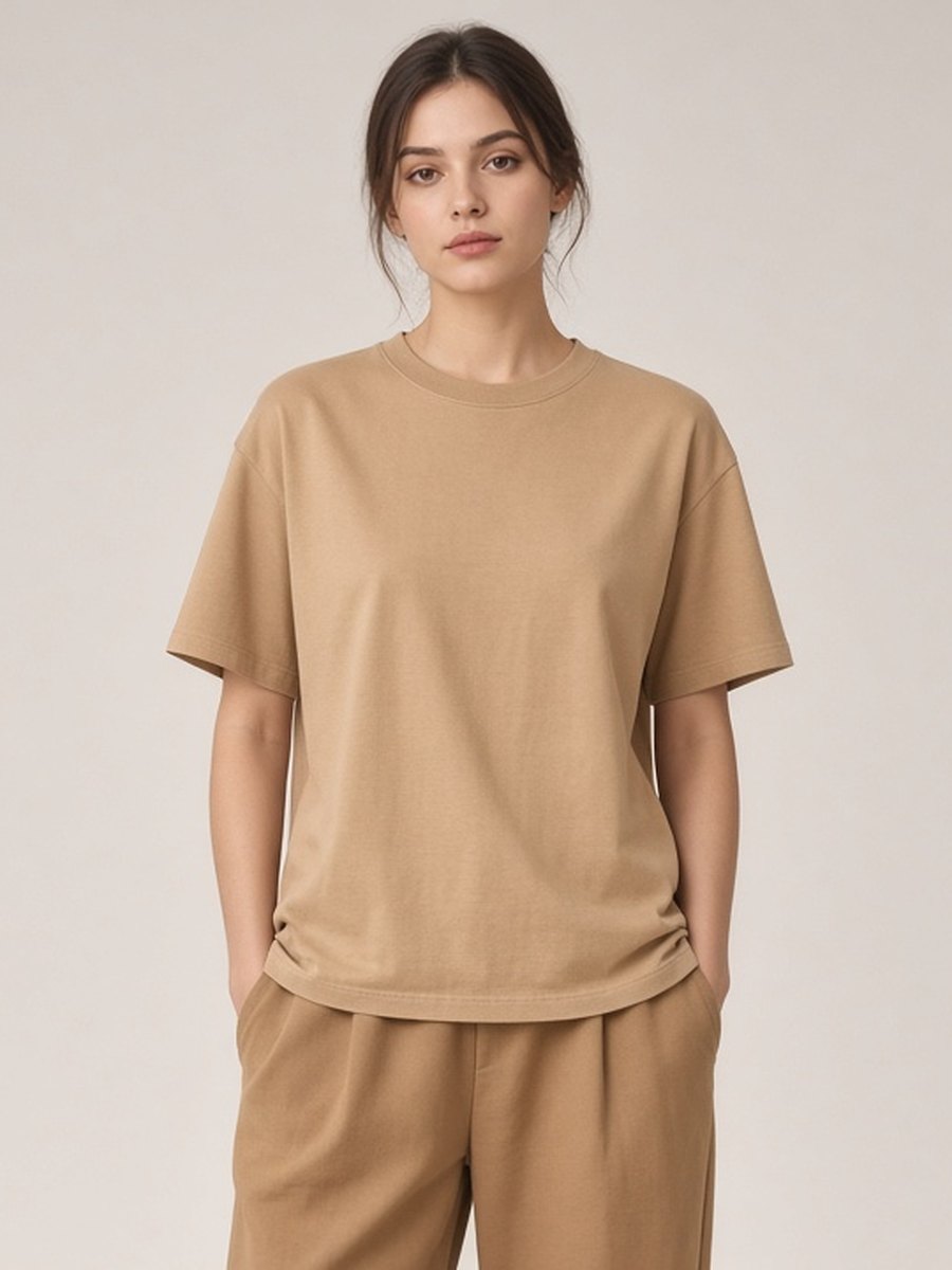 The Essential Tee on model